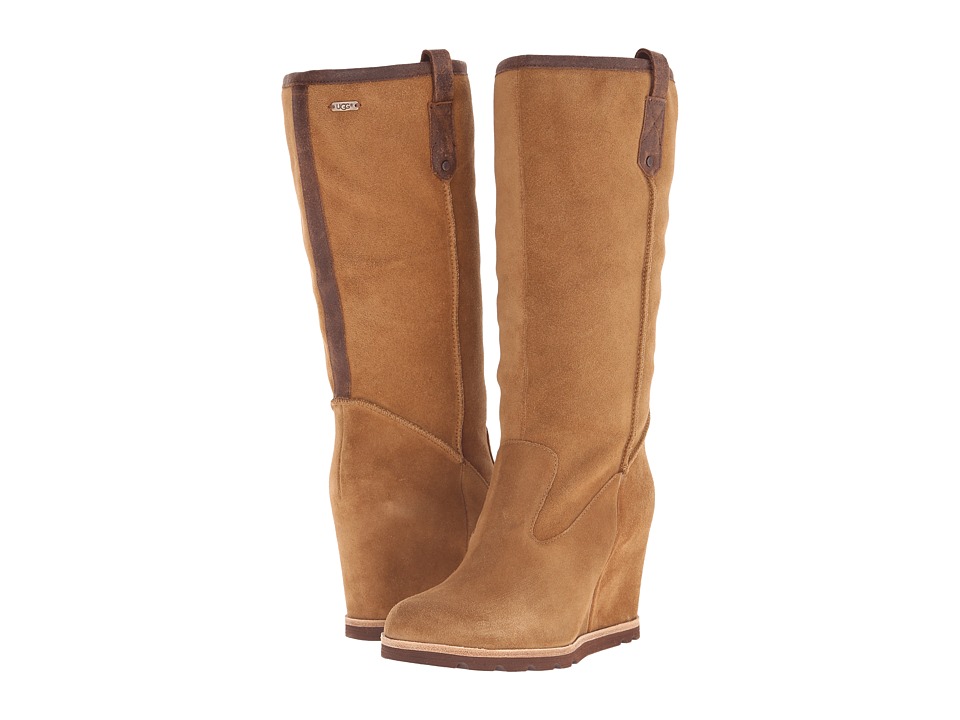 UGG Soleil (Chestnut Suede/Leather) Women