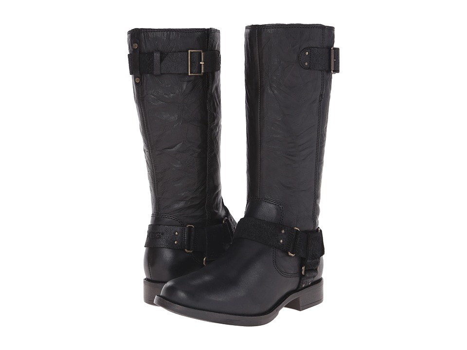 UGG Damien (Black Leather) Women
