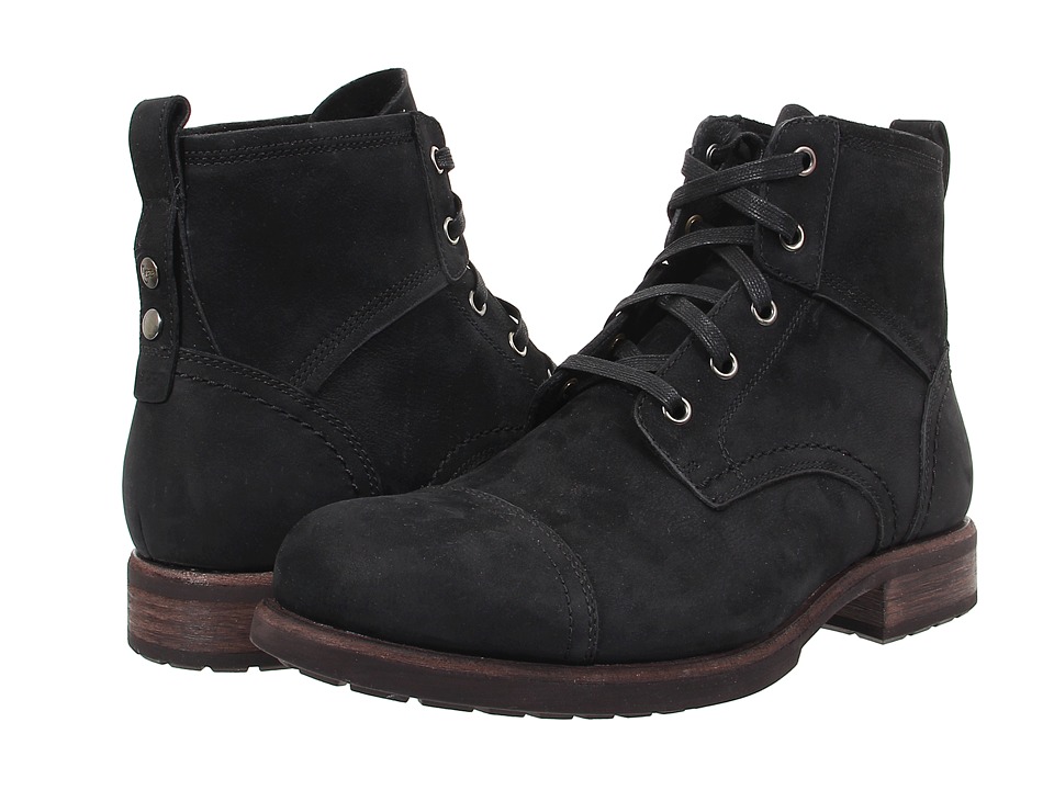UGG - Parkhurst (Black Leather) Men