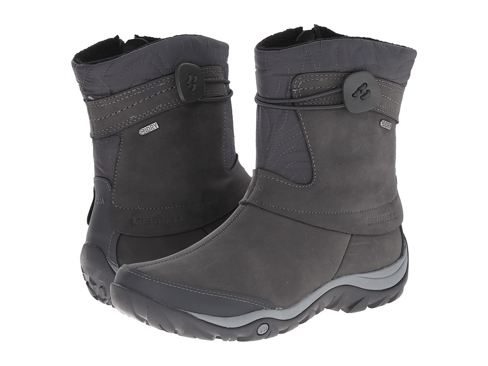Merrell - Dewbrook Zip Waterproof (Grizzle Grey) Women