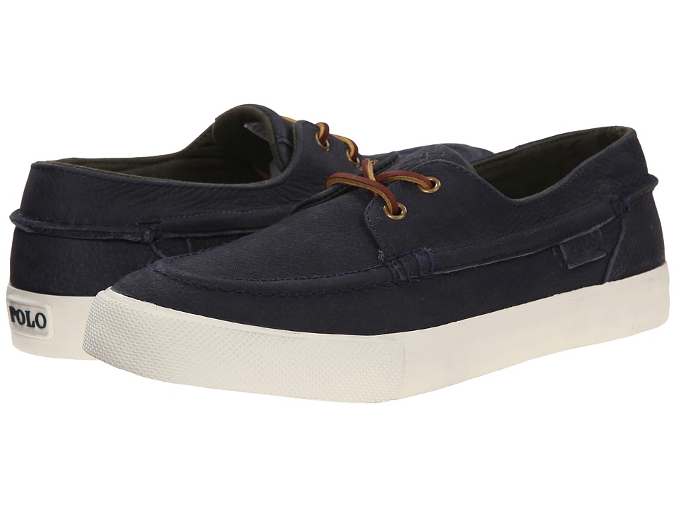 Polo Ralph Lauren Tenen (Newport Navy Grained Nubuck) Men