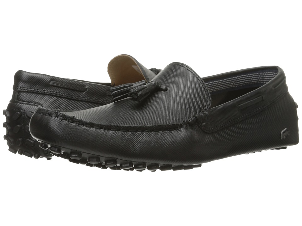 Lacoste - Concours Tassle 8 (Black) Men