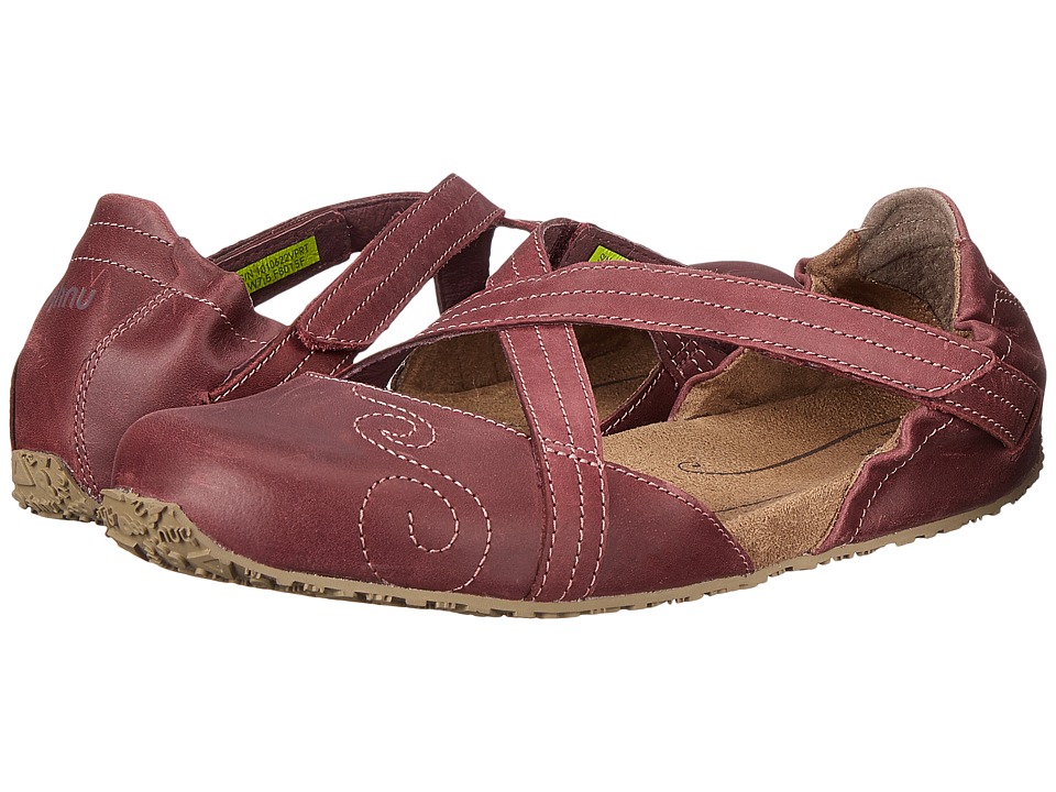 Ahnu - Karma Latitude Leather (Vintage Port) Women