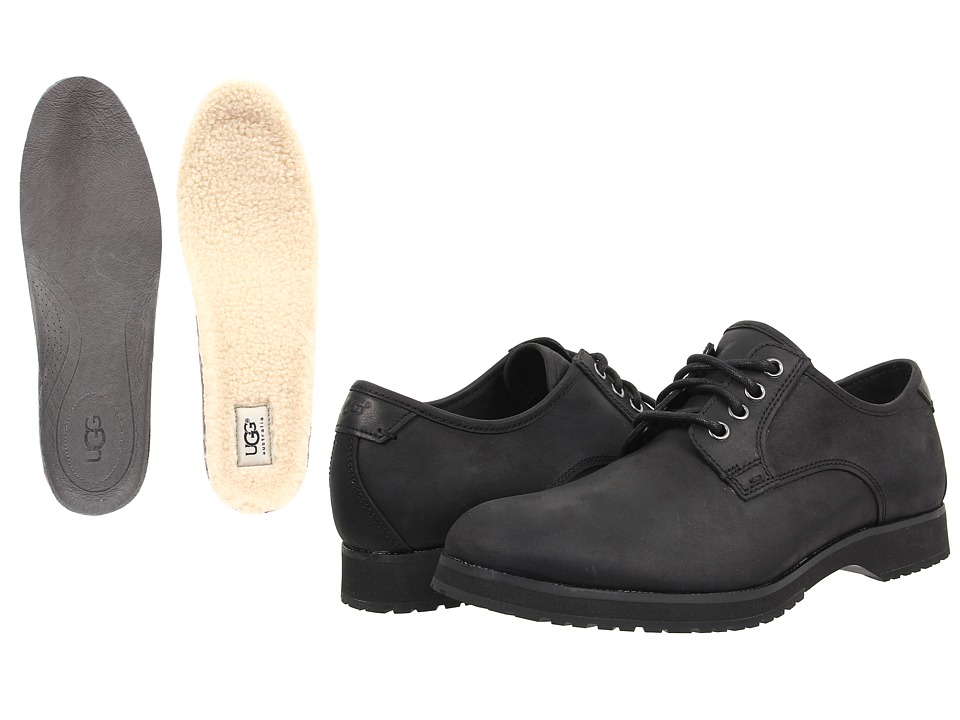 Mens Shoes UGG Craven Black Leather Mens Shoes UGG Craven Black Leather