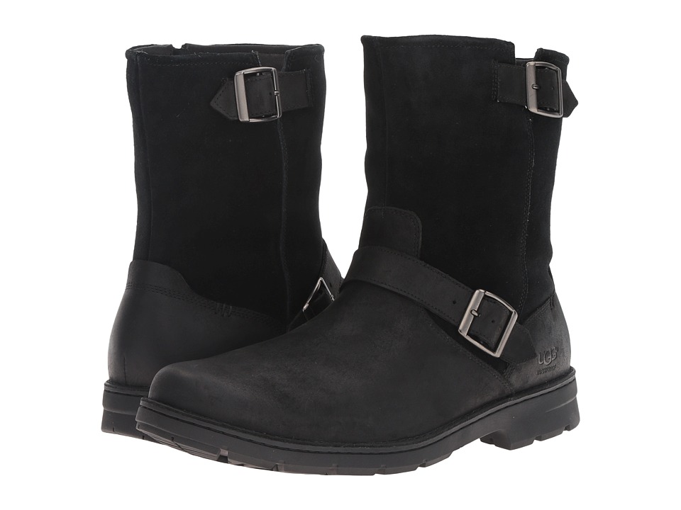 UGG Messner (Black Leather) Men