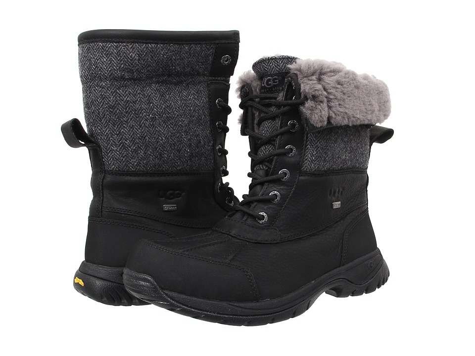 UGG Butte (Black Leather 1) Men