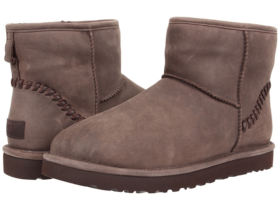 UGG - Classic Mini Deco Capra (Chocolate Leather) Men