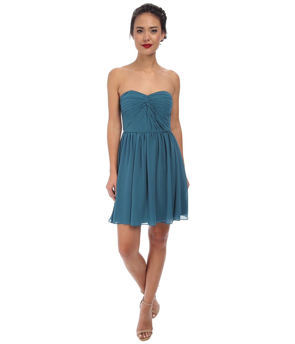 Alejandra Sky - Fae Strapless Dress (Teal) Women