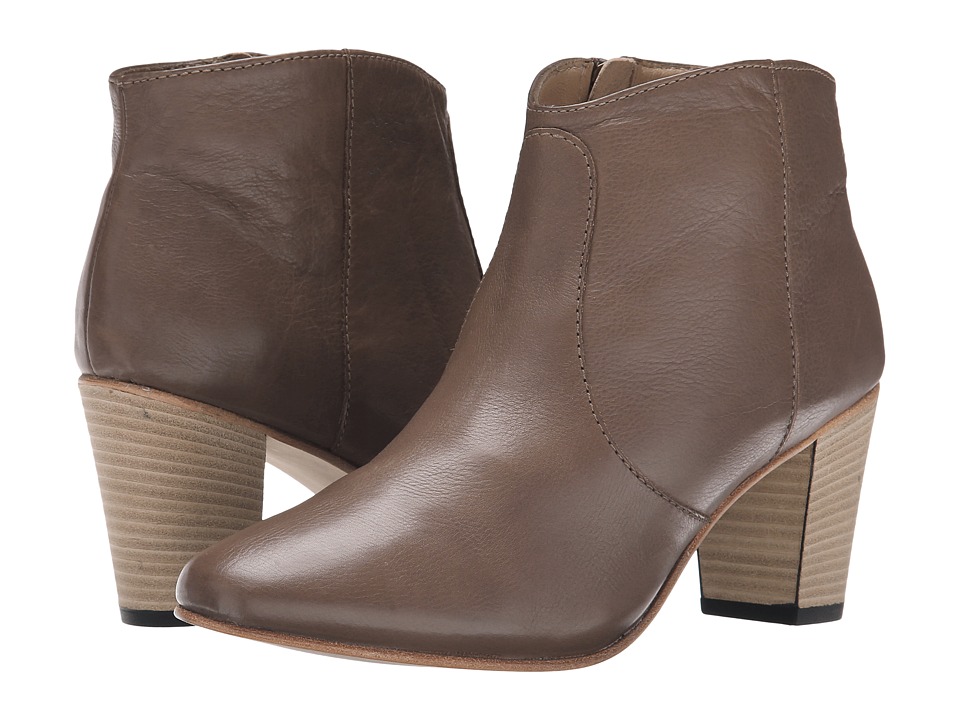 Johnston & Murphy Etta Bootie (Cocoa Tumbled Calfskin) Women
