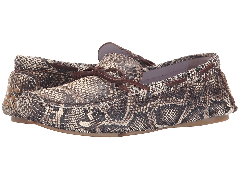 Johnston & Murphy Maggie Camp Moc (Brown/Natural Snake Print) Women