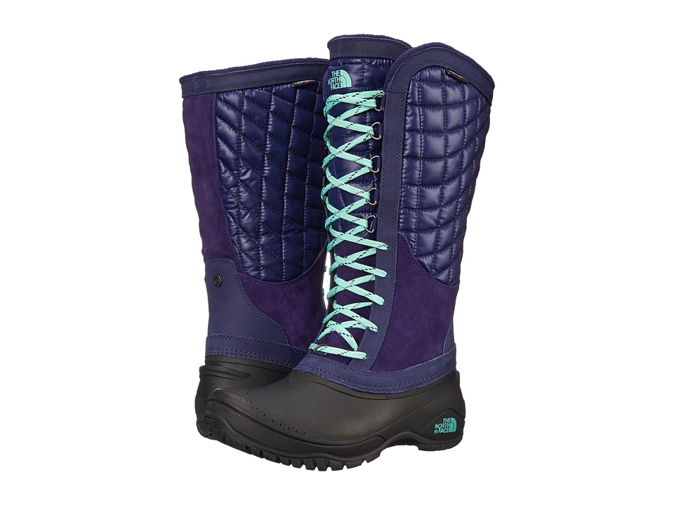 The North Face - ThermoBall Utility (Astral Aura Blue/Surf Green) Women