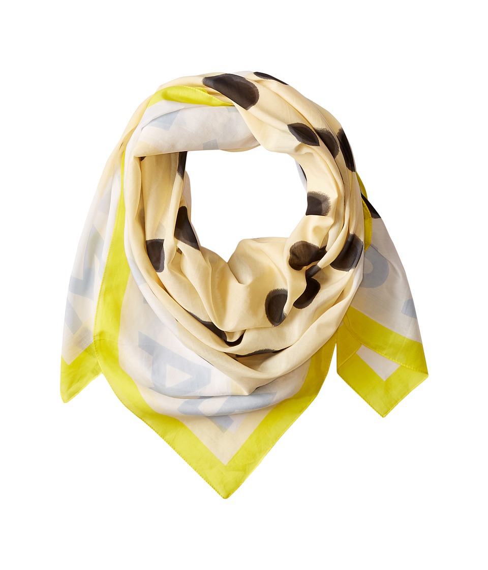 UPC 888877501680 product image for Marc by Marc Jacobs - Blurred Dot Scarf (Disco Yellow Multi) Scarves | upcitemdb.com