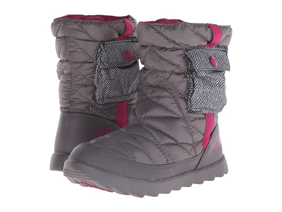 The North Face - ThermoBall Bootie (Shiny Plum Kiteen Grey/Radiance Purple) Women