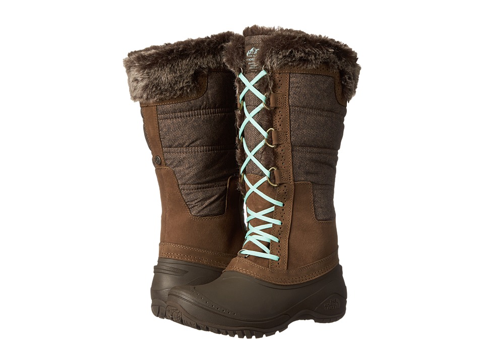 The North Face - Shellista II Tall (Desert Palm Brown/Surf Green) Women