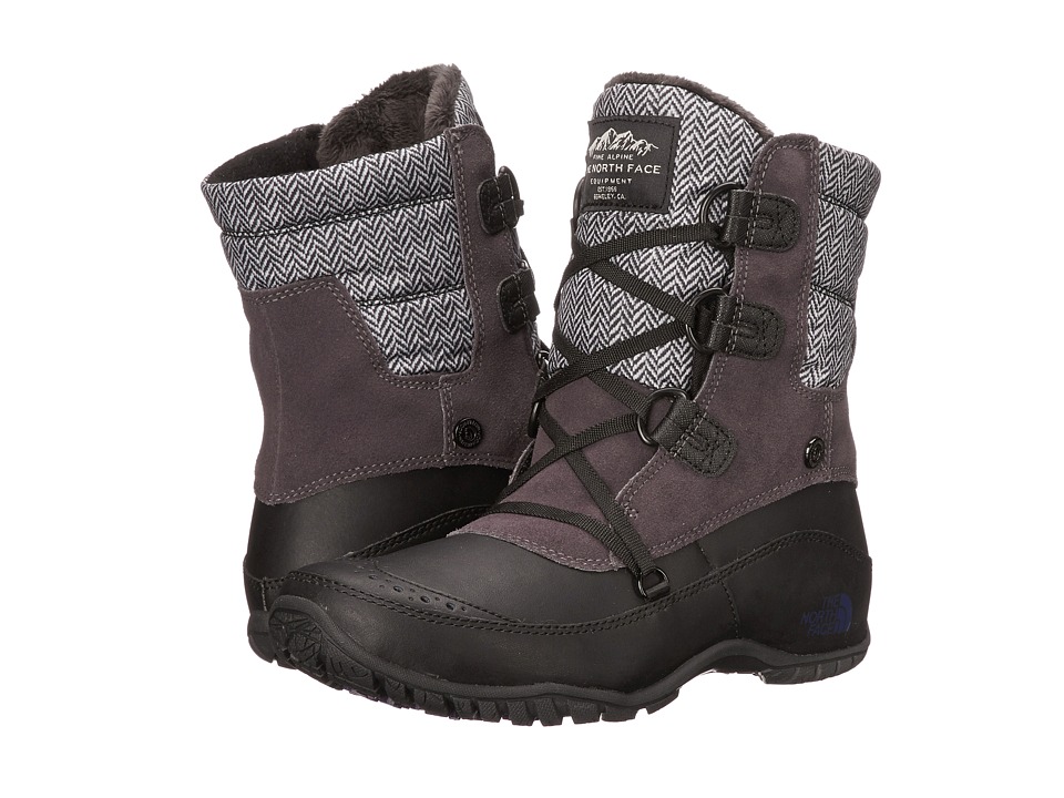 The North Face - Nuptse Purna Shorty (Plum Kitten Grey/Astral Aura Blue) Women