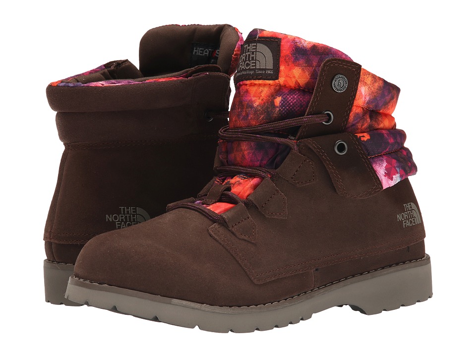 The North Face - Ballard Roll-Down SE (Deep Brown/Tessellated Floral) Women