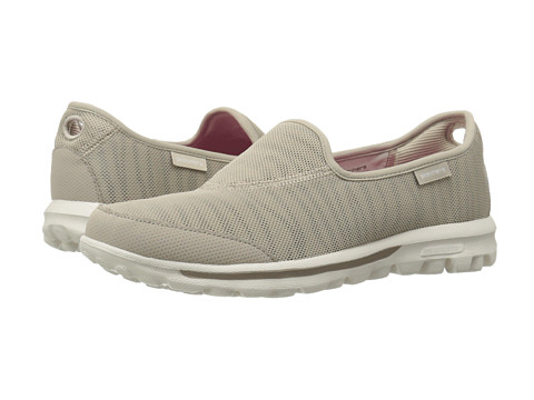 UPC 889110000083 product image for SKECHERS Performance - Go Walk - Extract (Stone) Women's Flat Shoes | upcitemdb.com