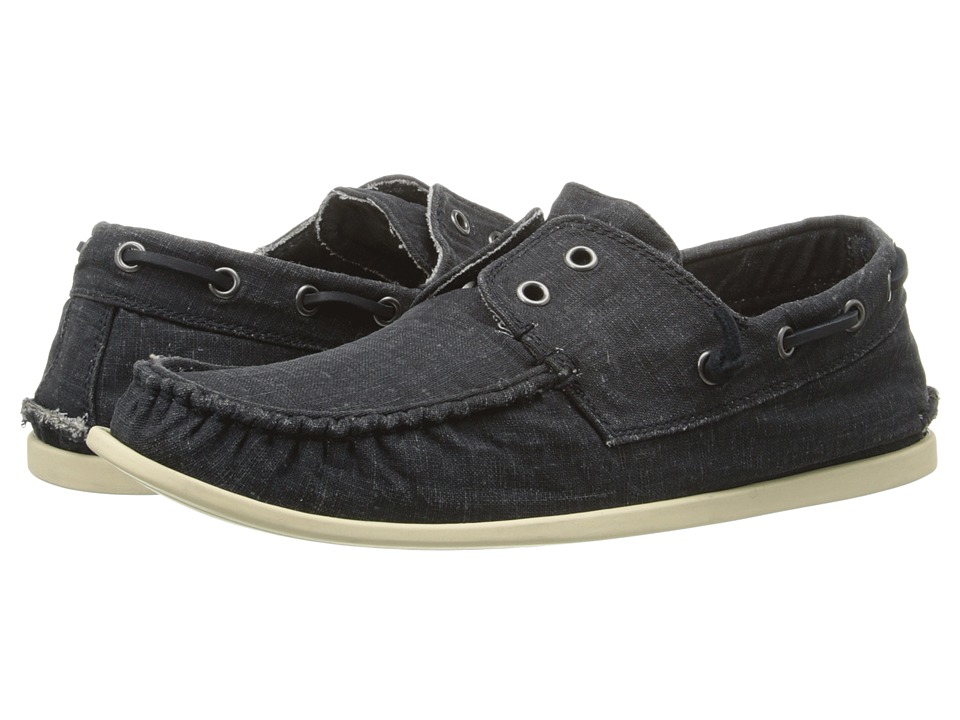 John Varvatos Schooner Boat Shoe (Dusted Blue) Men