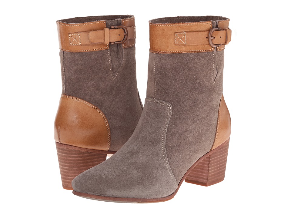 Sebago Nell Ankle Boot (Dark Taupe Suede) Women