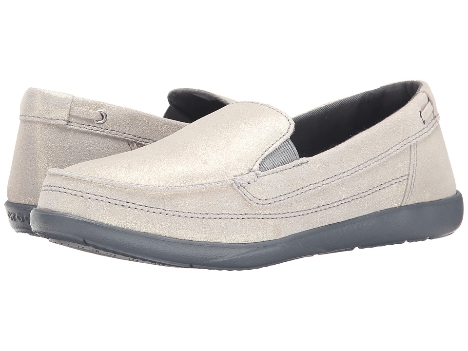 womens crocs loafers upc 887350482928 crocs walu shimmer leather loafer womens crocs loafers upc 887350482928 crocs walu shimmer leather loafer
