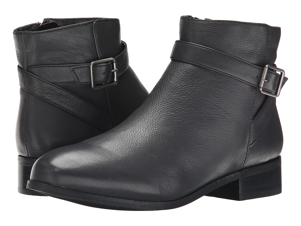 Trotters Lux (Dark Grey Soft Wax Tumbled Leather) Women