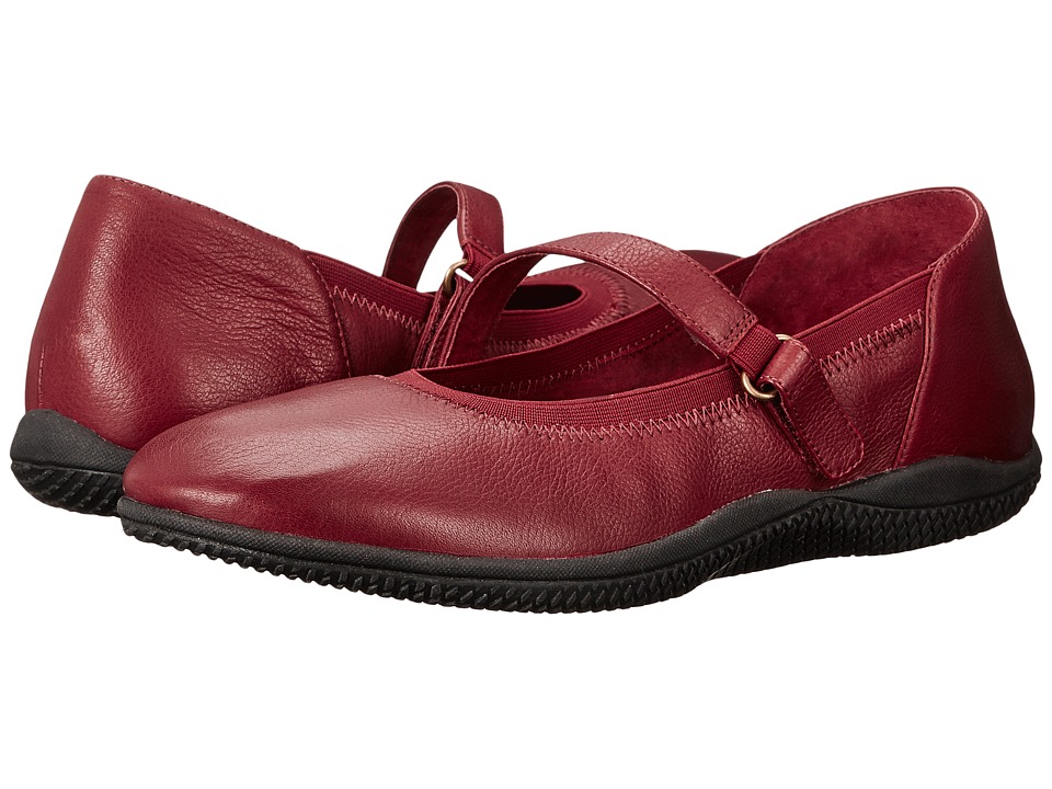 SoftWalk Hollis (Dark Red Soft Tumbled Leather) Women