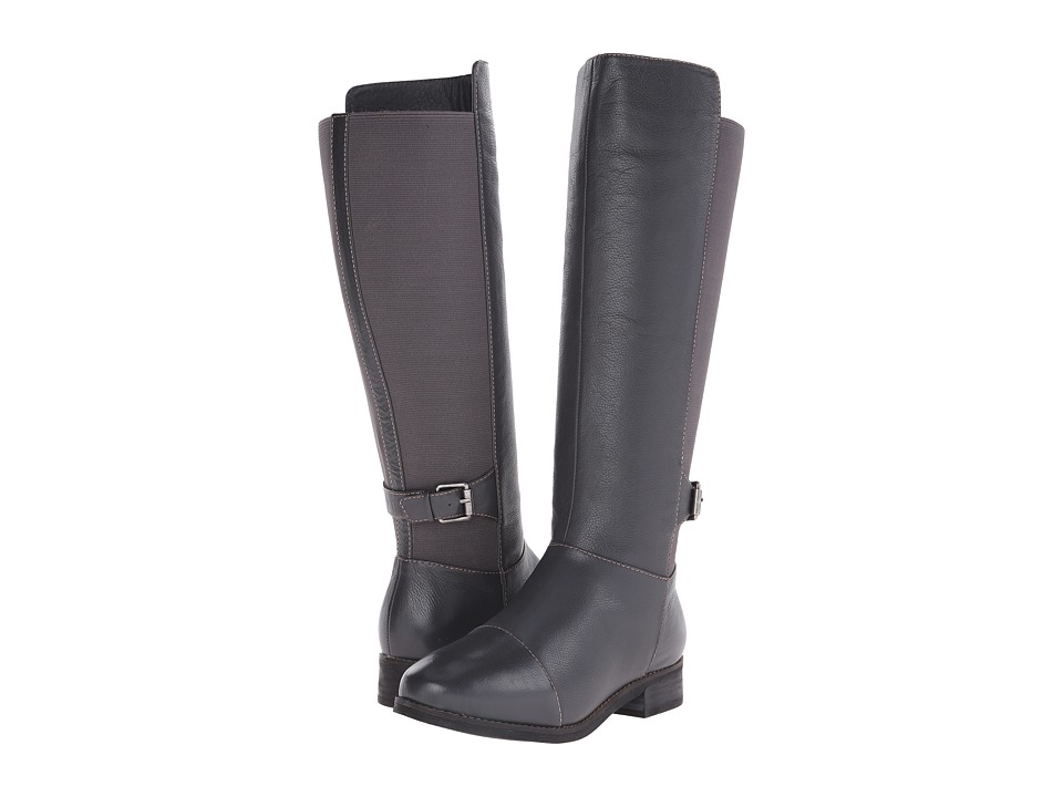 SoftWalk Mission (Grey Soft Wax Tumbled Leather) Women