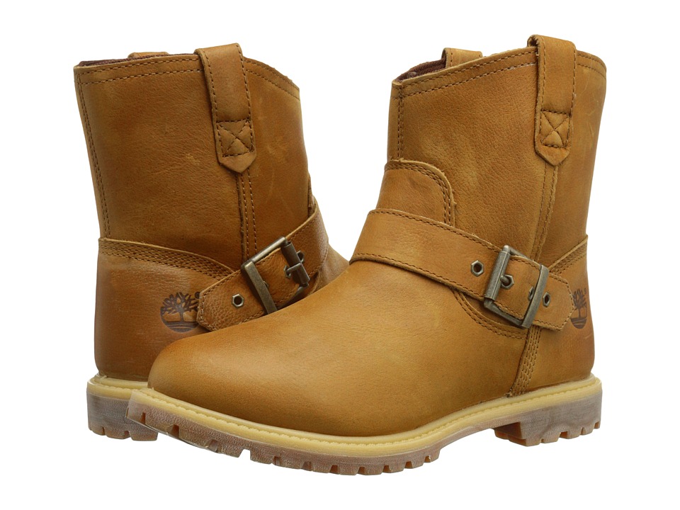 Timberland 6 Premium Pull-On Waterproof Boot (Wheat Rugged) Women