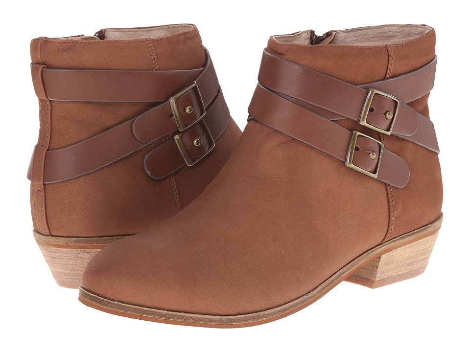 SoftWalk Rancho (Tan Distressed Nubuck Leather) Women