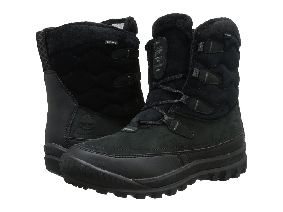 Timberland - Woodhaven Mid Waterproof Insulated (Black) Women