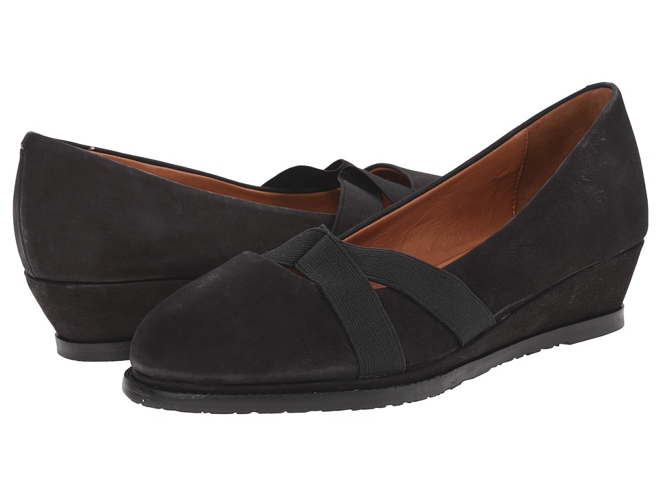 Gentle Souls Newman (Black Nubuck) Women