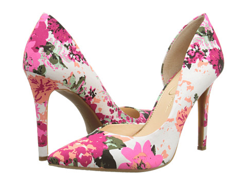 jessica simpson floral pumps