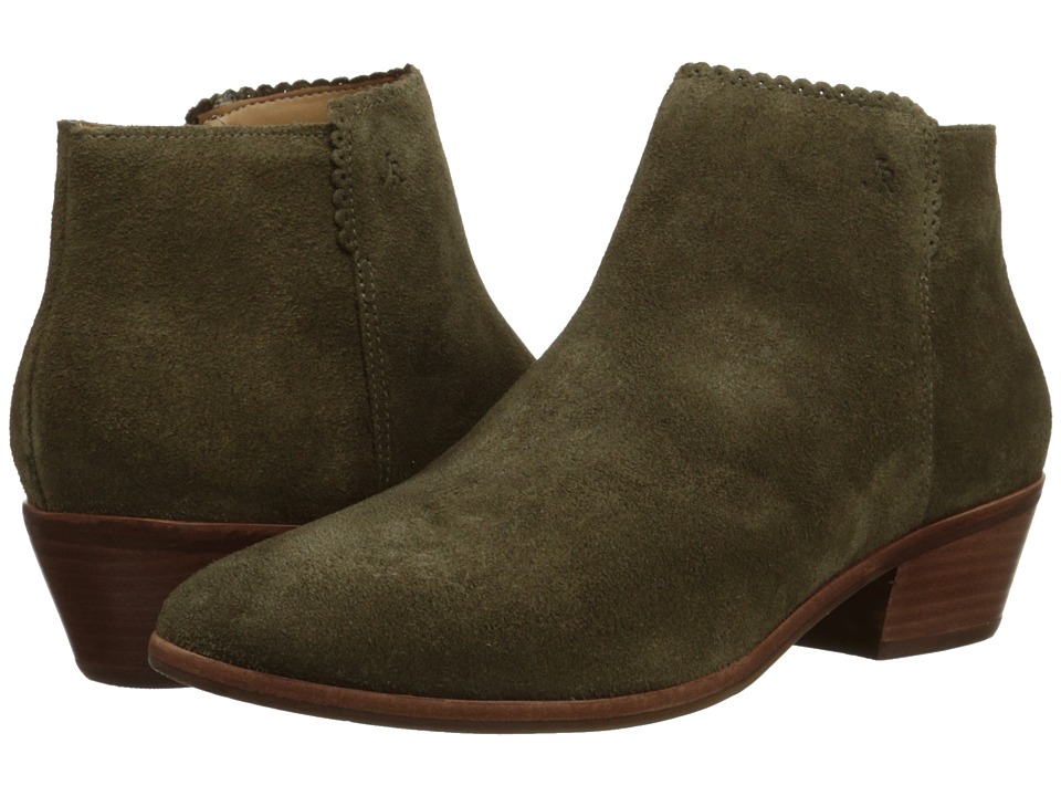 Jack Rogers Bailee Suede (Olive) Women