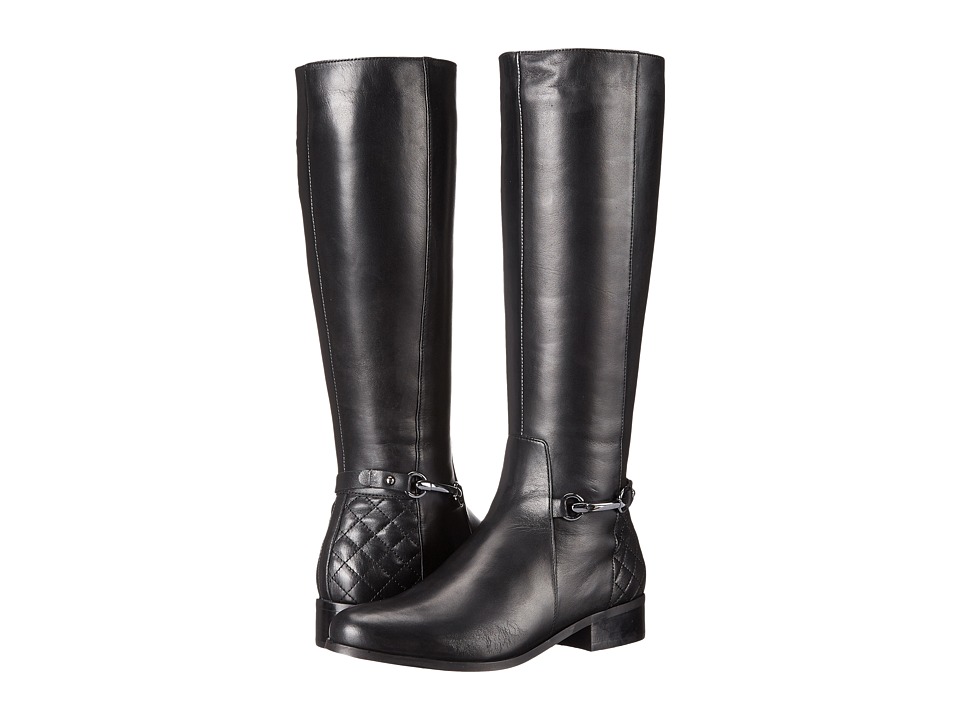 Vaneli Regil (Black Nappa/Black Quilted Nappa/Gunmetal Trim) Women