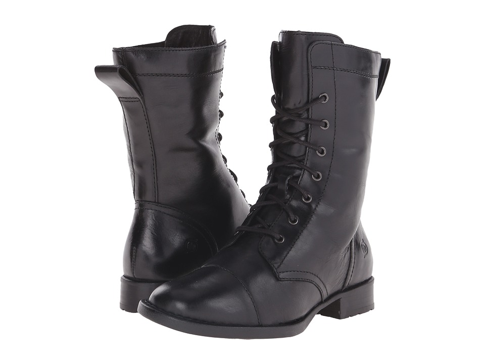 UPC 887316522408 product image for Born - Livingston (Black Full Grain Leather) Women's Lace-up Boots | upcitemdb.com