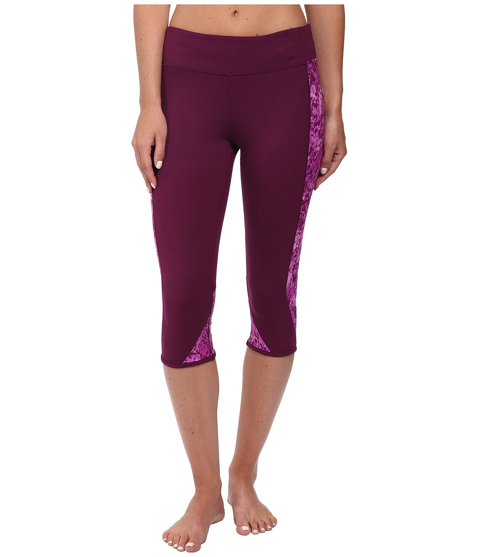 Hurley Dri-Fittm Crop Leggings (Mulberry) Women