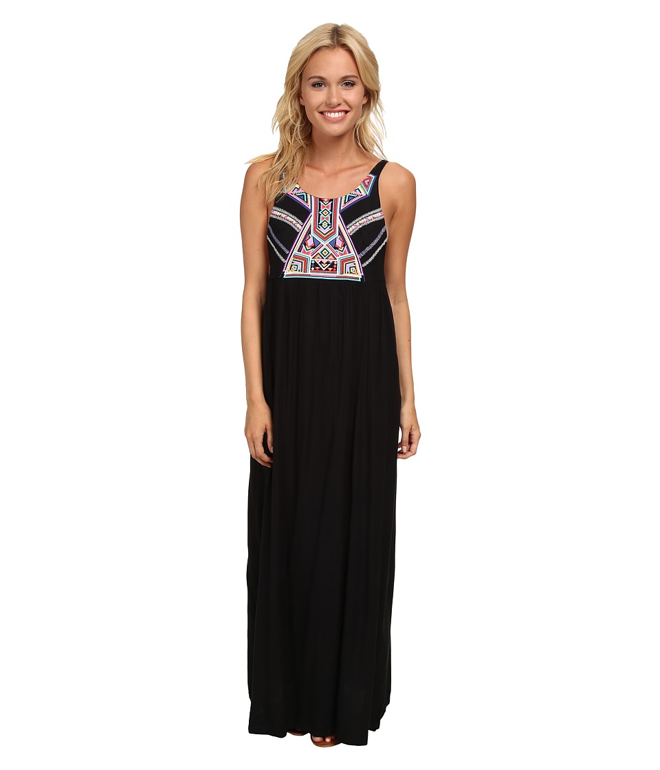Rip Curl Nomadic Maxi Dress (Black) Women