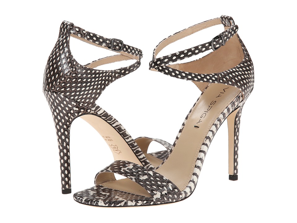 Via Spiga - Tiara (Black White Dot Print Snake) Women