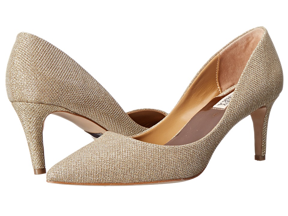 Badgley Mischka Poise (Platino Diamond Drill Fabric) High Heels
