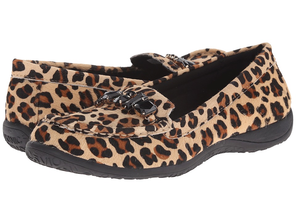 VIONIC Charm Pacific Loafer (Tan Leopard) Women