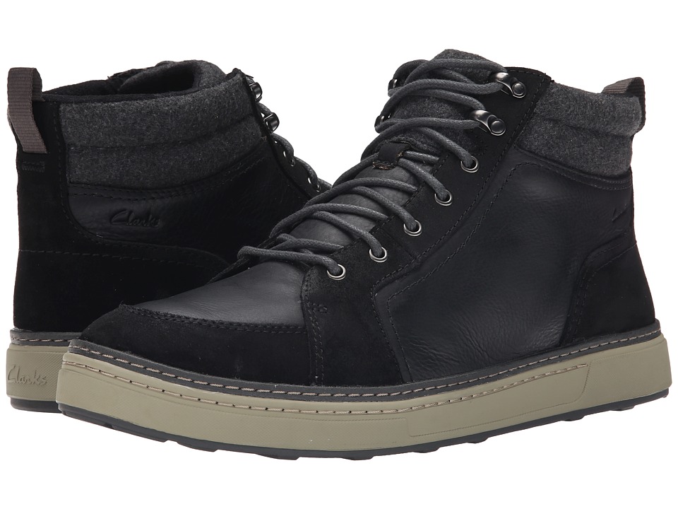 Clarks - Lorsen Top (Black Warm Lined) Men
