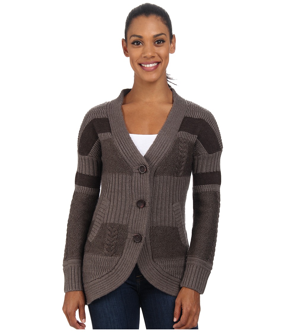 Smartwool - Meran Long Cardigan (Chocolate Heather) Women