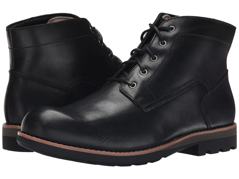 Clarks - Padley Mid (Black Warm Lined Leather) Men