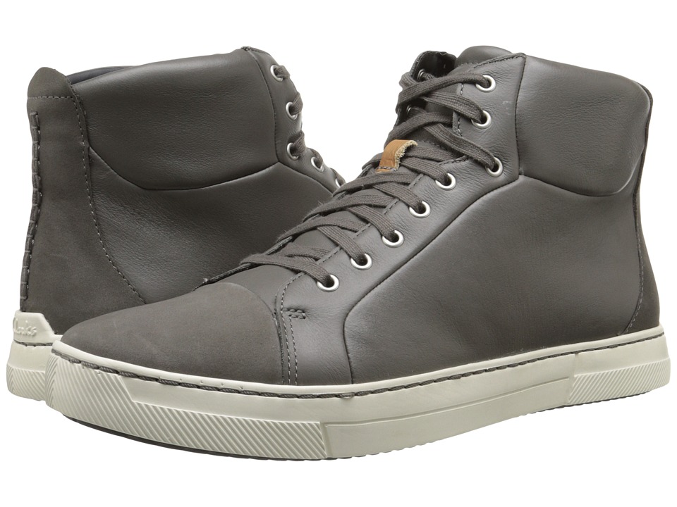 Clarks - Ballof Hi (Grey Leather) Men