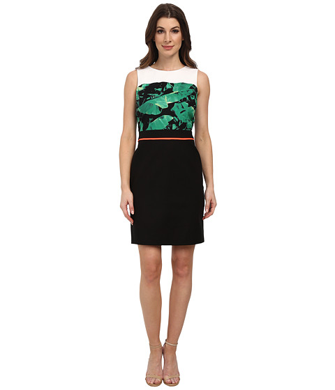 UPC 039372107550 product image for Vince Camuto - Sleeveless Island Palm Dress w/ Heavy Georgette (Cactus) Women's  | upcitemdb.com