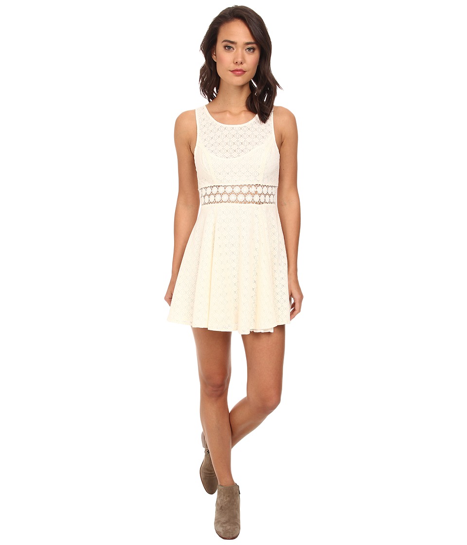 Free People Daisy Waist Dress (Ivory 1) Women