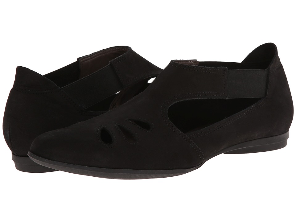 Sesto Meucci Audie (Black Nabuk) Women