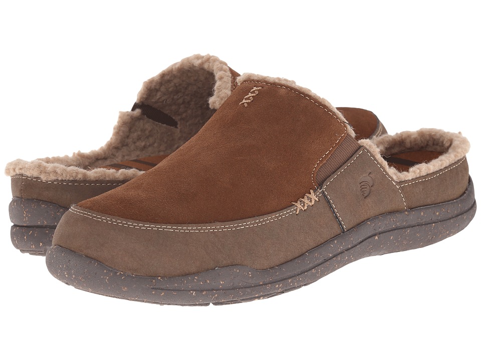 Acorn - WearAbout Slide w FirmCore (Chocolate Suede) Men