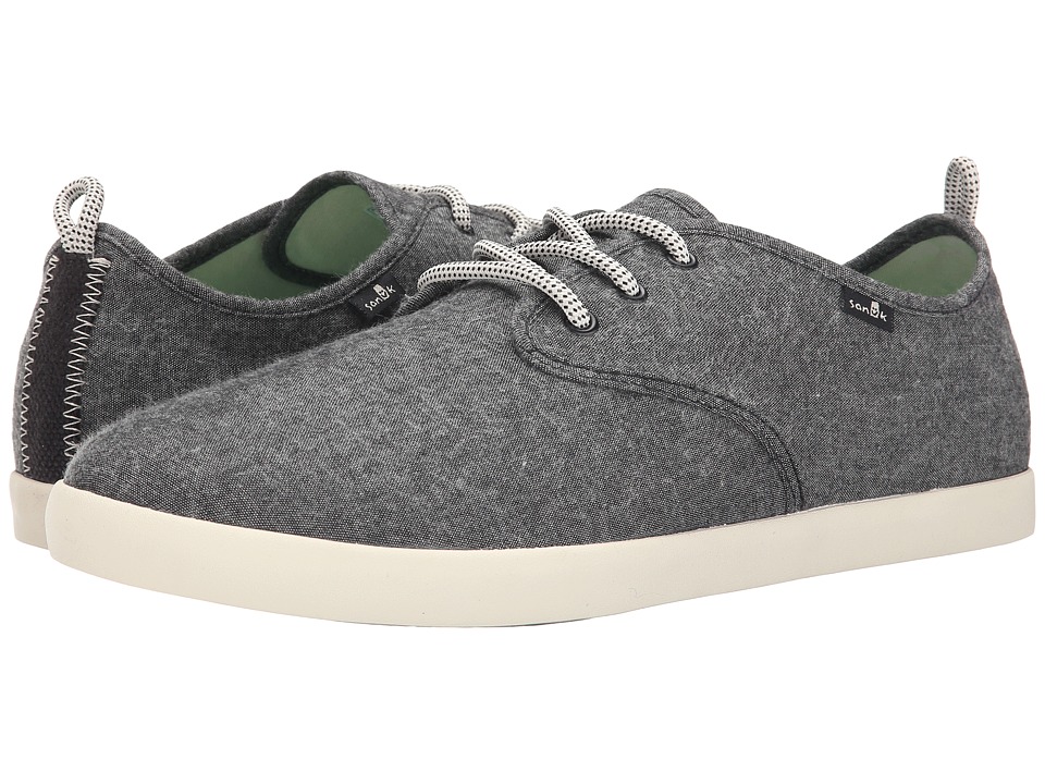 Sanuk - Guide TX (Black Chambray) Men