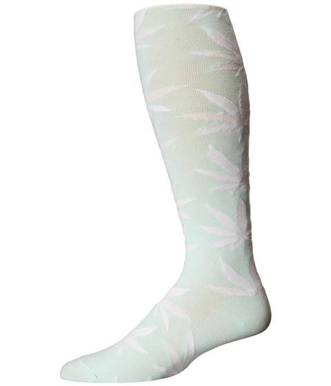 HUF - Plantlife Thigh Highs (Light Blue) Thigh High Socks Shoes